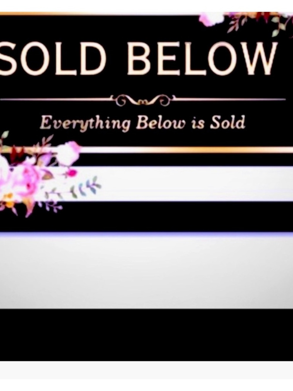 🌸Everything SOLD Below🌸